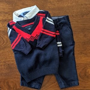Tommy Hilfiger 3-piece pant & vest set